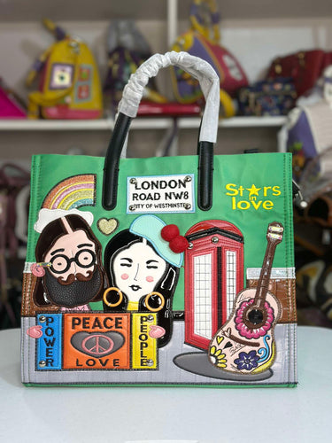 London Road Embroidery Bag
